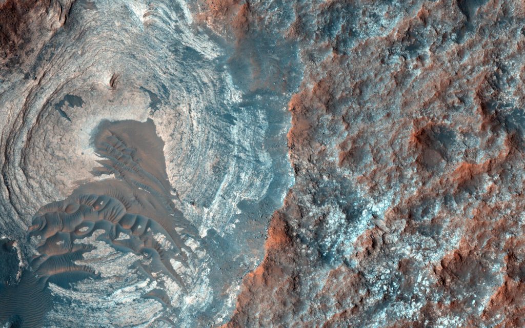 Surface of Mars. Photo by NASA on Unsplash
