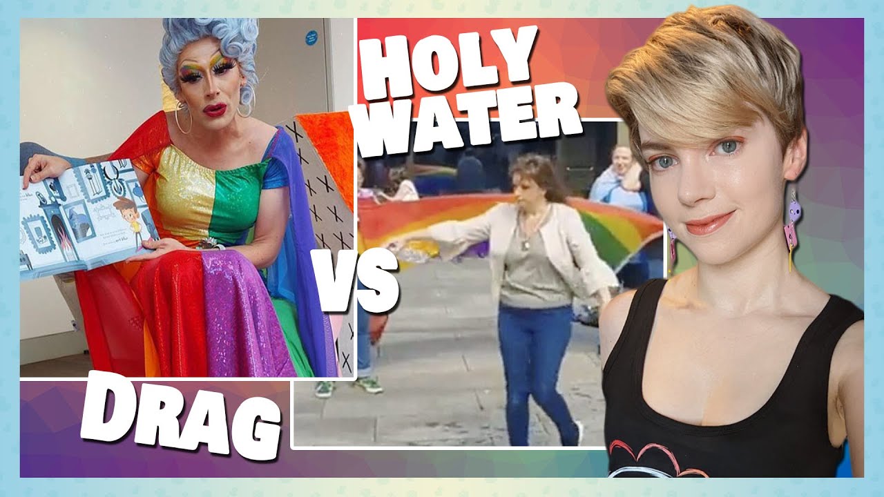 Holy Water vs Drag Story Time 🌈