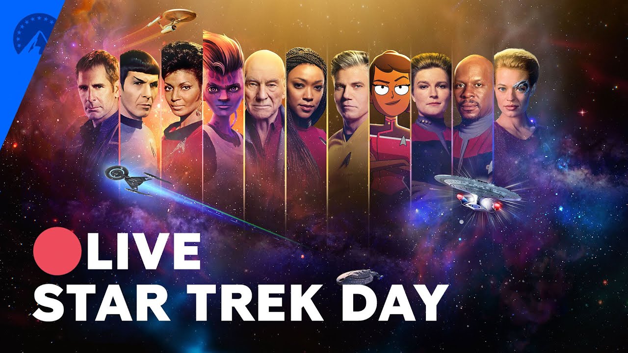 🔴 Live Stream Star Trek Day 2022